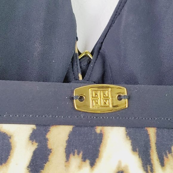 Amoressa Swimsuit Tankini Never Say Never Roxy Top Sz 8 - Picture 10 of 12